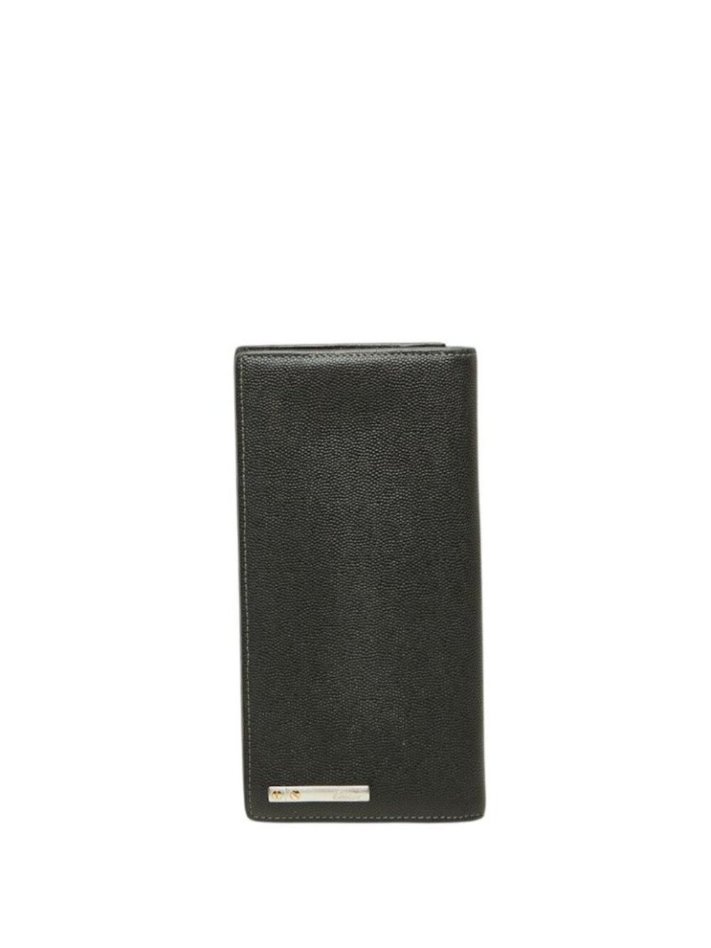 Cartier Santos de Cartier Wallet Black Leather